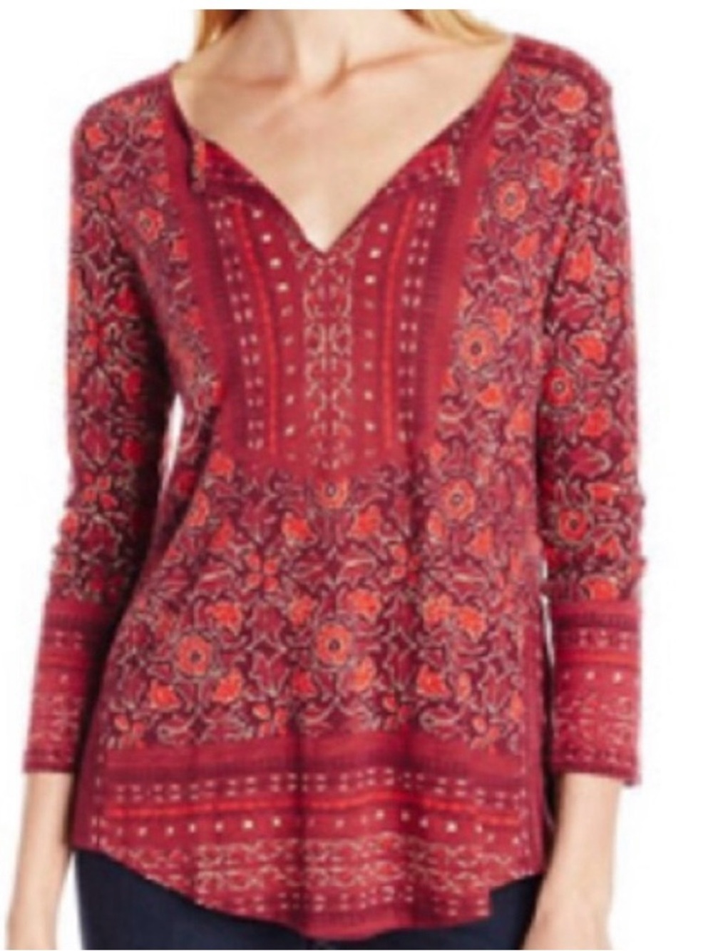 Lucky Brand Bohemian Top